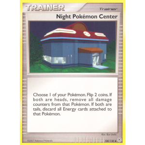 Night Pokémon Center 108/130 Pokemon TCG Diamond & Pearl Diamond & Pearl