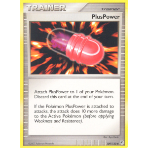 PlusPower 109/130 Pokemon TCG Diamond & Pearl Diamond & Pearl