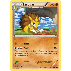 Sandslash 76/162 Pokemon TCG XY BREAKthrough