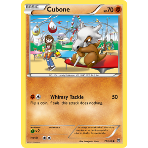 Cubone 77/162 Pokemon TCG XY BREAKthrough