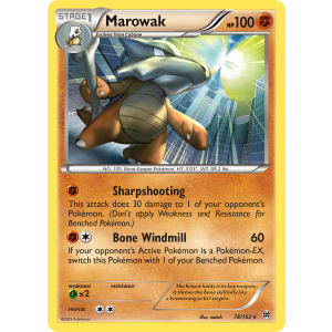 Marowak 78/162 Pokemon TCG XY BREAKthrough