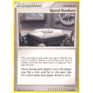 Speed Stadium 114/130 Pokemon TCG Diamond & Pearl Diamond & Pearl