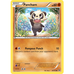 Pancham 86/162 Pokemon TCG XY BREAKthrough