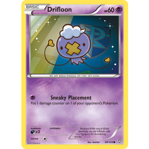 Drifloon 49/124 Pokemon TCG Black & White Dragons Exalted