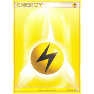 Lightning Energy 126/130 Pokemon TCG Diamond & Pearl Diamond & Pearl