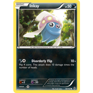 Inkay 93/162 Pokemon TCG XY BREAKthrough