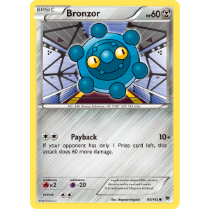 Bronzor 95/162 Pokemon TCG XY BREAKthrough