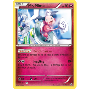 Mr. Mime 97/162 Pokemon TCG XY BREAKthrough