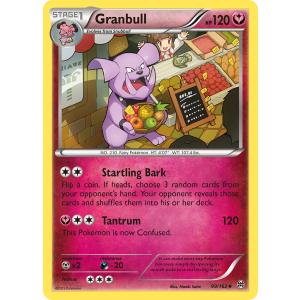 Granbull 99/162 Pokemon TCG XY BREAKthrough