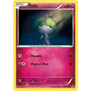 Ralts 100/162 Pokemon TCG XY BREAKthrough