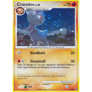 Promo Cranidos DP07/56 Pokemon TCG Diamond & Pearl DP Black Star Promos