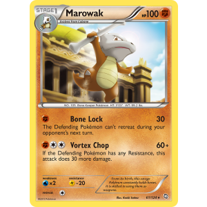 Marowak 61/124 Pokemon TCG Black & White Dragons Exalted