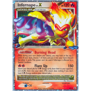 Promo Infernape LV.X DP10/56 Pokemon TCG Diamond & Pearl DP Black Star Promos