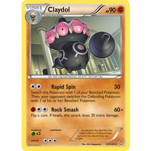 Claydol 64/124 Pokemon TCG Black & White Dragons Exalted