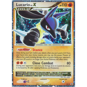 Promo Lucario LV.X DP12/56 Pokemon TCG Diamond & Pearl DP Black Star Promos