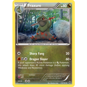 Fraxure 110/162 Pokemon TCG XY BREAKthrough