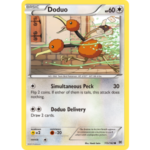 Doduo 115/162 Pokemon TCG XY BREAKthrough