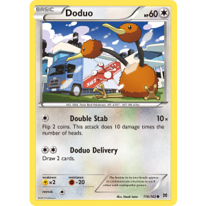 Doduo 116/162 Pokemon TCG XY BREAKthrough