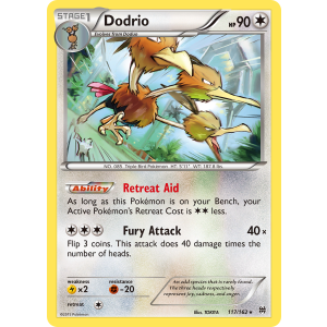 Dodrio 117/162 Pokemon TCG XY BREAKthrough