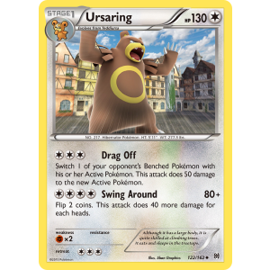 Ursaring 122/162 Pokemon TCG XY BREAKthrough