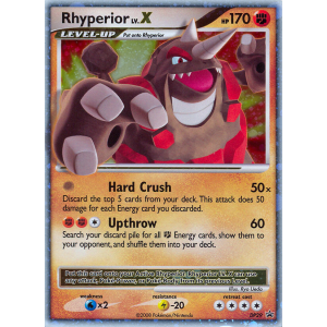 Promo Rhyperior LV.X DP29/56 Pokemon TCG Diamond & Pearl DP Black Star Promos