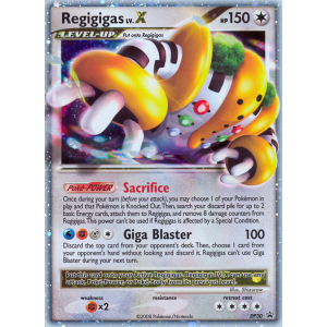 Promo Regigigas LV.X DP30/56 Pokemon TCG Diamond & Pearl DP Black Star Promos