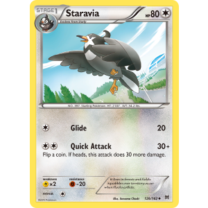 Staravia 126/162 Pokemon TCG XY BREAKthrough