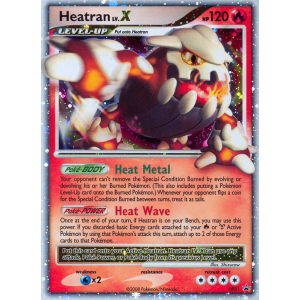 Promo Heatran LV.X DP31/56 Pokemon TCG Diamond & Pearl DP Black Star Promos