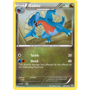 Gabite 88/124 Pokemon TCG Black & White Dragons Exalted