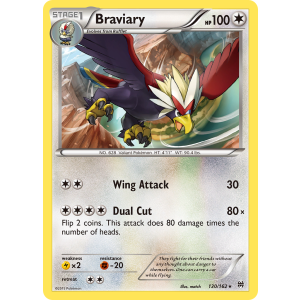 Braviary 130/162 Pokemon TCG XY BREAKthrough