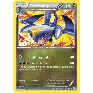 Garchomp 91/124 Pokemon TCG Black & White Dragons Exalted