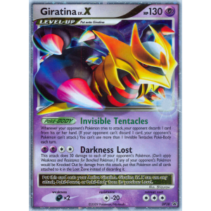 Promo Giratina LV.X DP38/56 Pokemon TCG Diamond & Pearl DP Black Star Promos