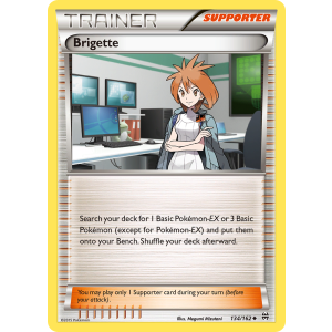 Brigette 134/162 Pokemon TCG XY BREAKthrough