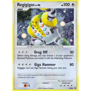 Promo Regigigas DP40/56 Pokemon TCG Diamond & Pearl DP Black Star Promos