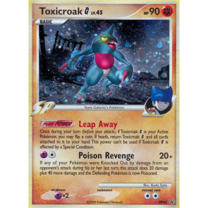 Promo Toxicroak G DP41/56 Pokemon TCG Diamond & Pearl DP Black Star Promos