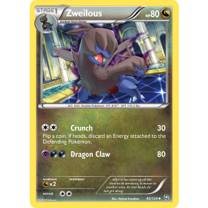 Zweilous 95/124 Pokemon TCG Black & White Dragons Exalted