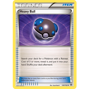 Heavy Ball 140/162 Pokemon TCG XY BREAKthrough