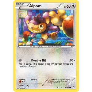 Aipom 99/124 Pokemon TCG Black & White Dragons Exalted