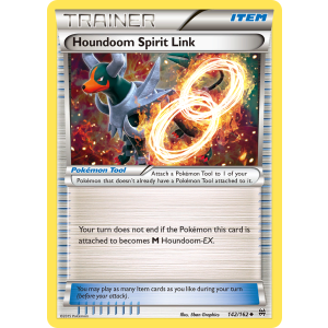 Houndoom Spirit Link 142/162 Pokemon TCG XY BREAKthrough