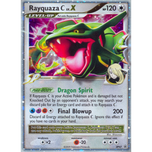 Promo Rayquaza C LV.X DP47/56 Pokemon TCG Diamond & Pearl DP Black Star Promos