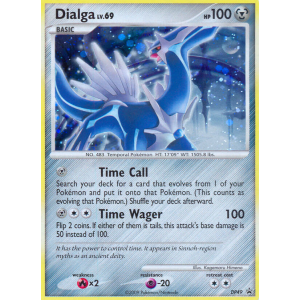 Promo Dialga DP49/56 Pokemon TCG Diamond & Pearl DP Black Star Promos