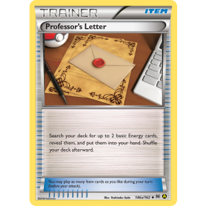 Professor's Letter 146a/162 Pokemon TCG XY BREAKthrough