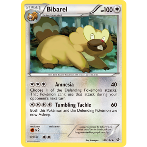 Bibarel 107/124 Pokemon TCG Black & White Dragons Exalted