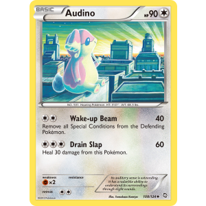 Audino 108/124 Pokemon TCG Black & White Dragons Exalted