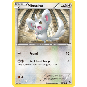 Minccino 109/124 Pokemon TCG Black & White Dragons Exalted