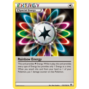 Rainbow Energy 152/162 Pokemon TCG XY BREAKthrough