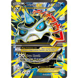 Rare Ultra M Glalie-EX 156/162 Pokemon TCG XY BREAKthrough