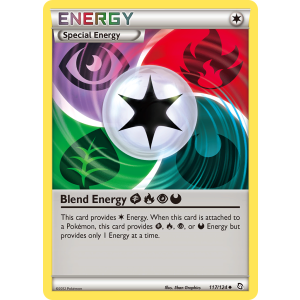 Blend Energy GrassFirePsychicDarkness 117/124 Pokemon TCG Black & White Dragons Exalted