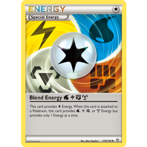 Blend Energy WaterLightningFightingMetal 118/124 Pokemon TCG Black & White Dragons Exalted