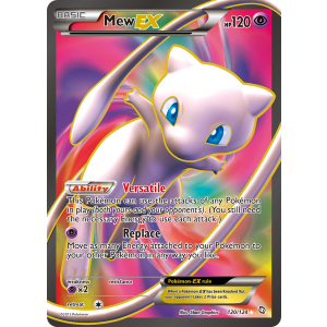 Rare Ultra Mew-EX 120/124 Pokemon TCG Black & White Dragons Exalted